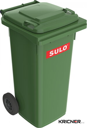 Popelnice plastová SULO 120 l - zelená