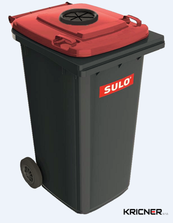 Nádoba 240l na použitý jedlý olej a tuky (bez zámku)