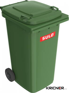 Popelnice plastová SULO 240 l - zelená