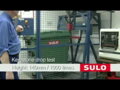 Kontejner plastový SULO 1100 l, plné víko, černý
